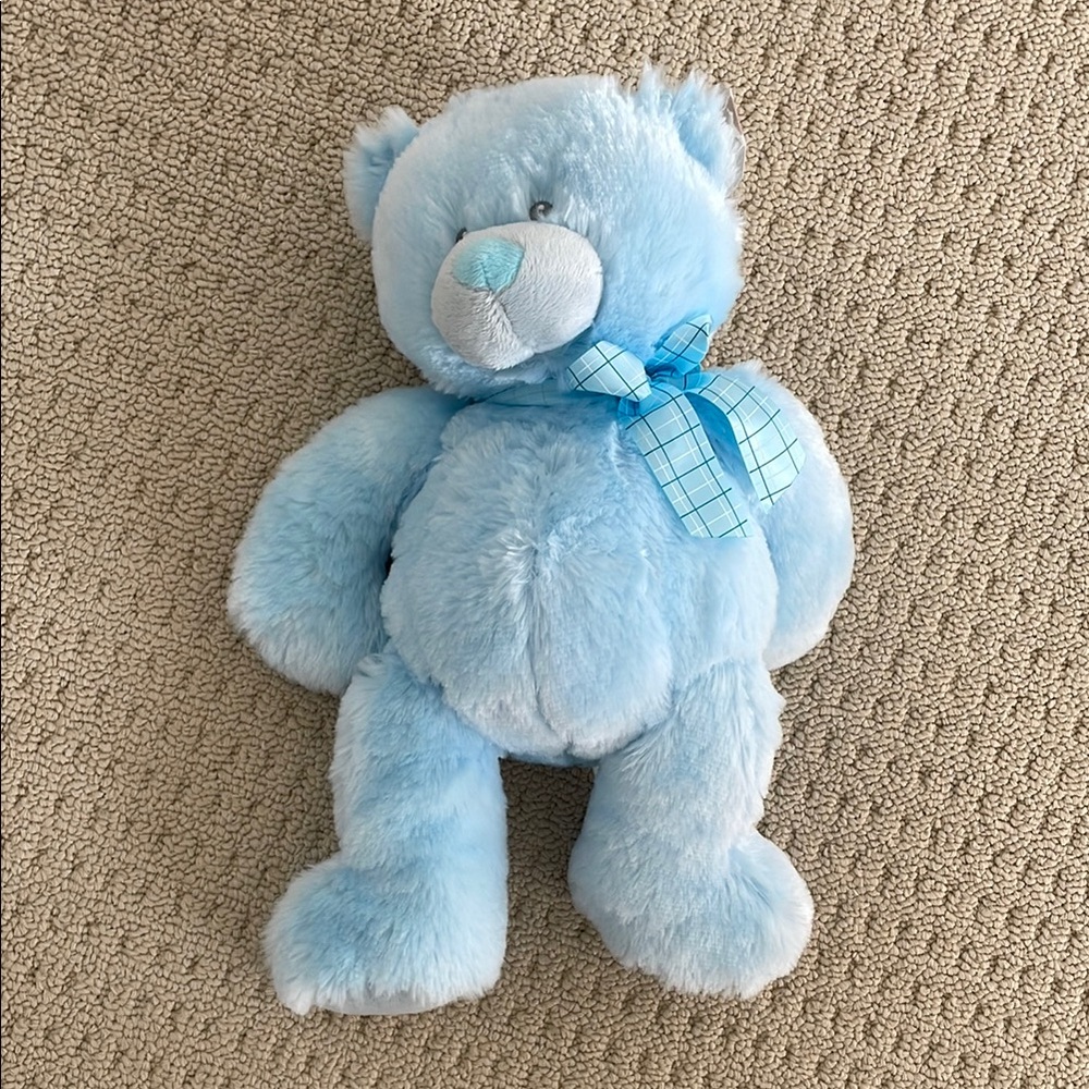 Baby Ganz Collection Plush Blue Teddy Bear - Picture 4 of 6